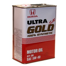 Моторное масло Honda Ultra Gold SM 5w40 (Synthetic)