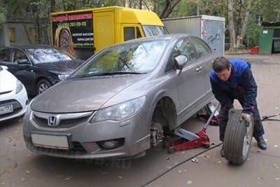 Шиномонтаж Hоnda