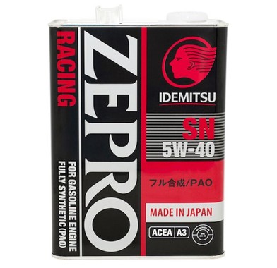 Масло моторное  5W-40  ZEPRO RACING API SN PAO SYNTHETIC (4л х 6) - 800