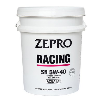 Масло моторное  5W-40  ZEPRO RACING API SN PAO SYNTHETIC (20л) - 806