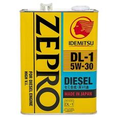 Масло моторное  5W-30  ZEPRO DIESEL JASO DL-1 ACEA C2-08 SEMI-SYNTHETIC (4л х 6)