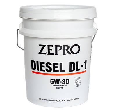 Масло моторное  5W-30  ZEPRO DIESEL JASO DL-1 ACEA C2-08 SEMI-SYNTHETIC (20л) - 842