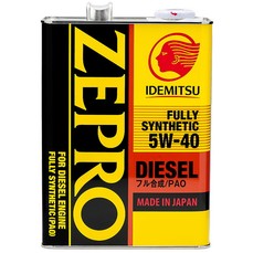 Моторное масло IDEMITSU Zepro Diesel F-S 5W-40 CF