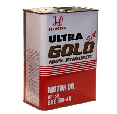 Моторное масло Honda Ultra Gold SM 5w40 (Synthetic) - 1052