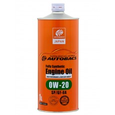 Масло моторное  0W-20  AUTOBACS ENGINE OIL API SP ILSAC GF-6A SYNTHETIC (1л х 20)
