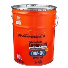 Масло моторное  0W-30  AUTOBACS ENGINE OIL API SP ILSAC GF-6A SYNTHETIC (20л)