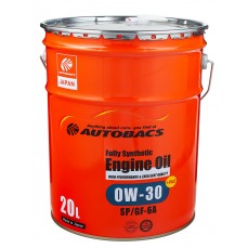 Масло моторное  0W-30  AUTOBACS ENGINE OIL API SP ILSAC GF-6A SYNTHETIC (20л)