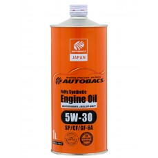 Масло моторное  5W-30  AUTOBACS ENGINE OIL API SP/CF ILSAC GF-6A SYNTHETIC (1л х 20)