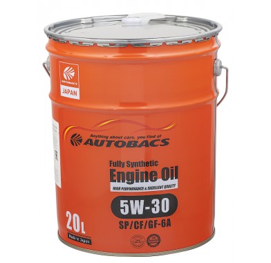 Масло моторное  5W-30  AUTOBACS ENGINE OIL API SP/CF ILSAC GF-6A SYNTHETIC (20л) - 2492