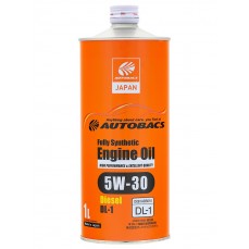 Масло моторное  5W-30  AUTOBACS DIESEL OIL FULLY SYNTHETIC JASO DL-1 (20л)
