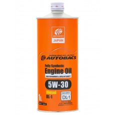 Масло моторное  5W-30  AUTOBACS DIESEL OIL FULLY SYNTHETIC JASO DL-1 (20л)