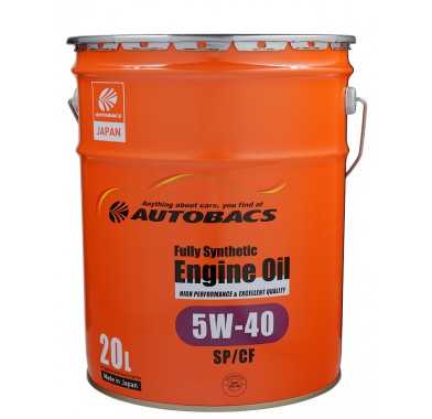 Масло моторное  5W-40  AUTOBACS ENGINE OIL API SP/CF SYNTHETIC (20л) - 2540