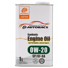 Масло моторное  0W-20  AUTOBACS ENGINE OIL SYNTHETIC API SP ILSAC GF-6 (1л х 12)