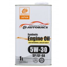 Масло моторное  5W-30  AUTOBACS ENGINE OIL SYNTHETIC API SP ILSAC GF-6 (1л х 12)