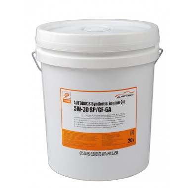 Масло моторное  5W-30  AUTOBACS ENGINE OIL SYNTHETIC API SP ILSAC GF-6 (20л) - 2600