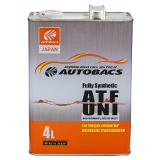 Жидкость трансмиссионная   AUTOBACS ATF UNI Fully Synthetic  (4л х 6)
