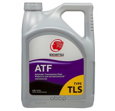 Жидкость трансмиссионная  ATF  TYPE TLS-LV  IDEMITSU (4,73л х 4) - 3182