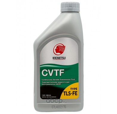 Жидкость трансмиссионная  CVTF TYPE  TLS-FE  IDEMITSU (0,946л х 12) - 3194